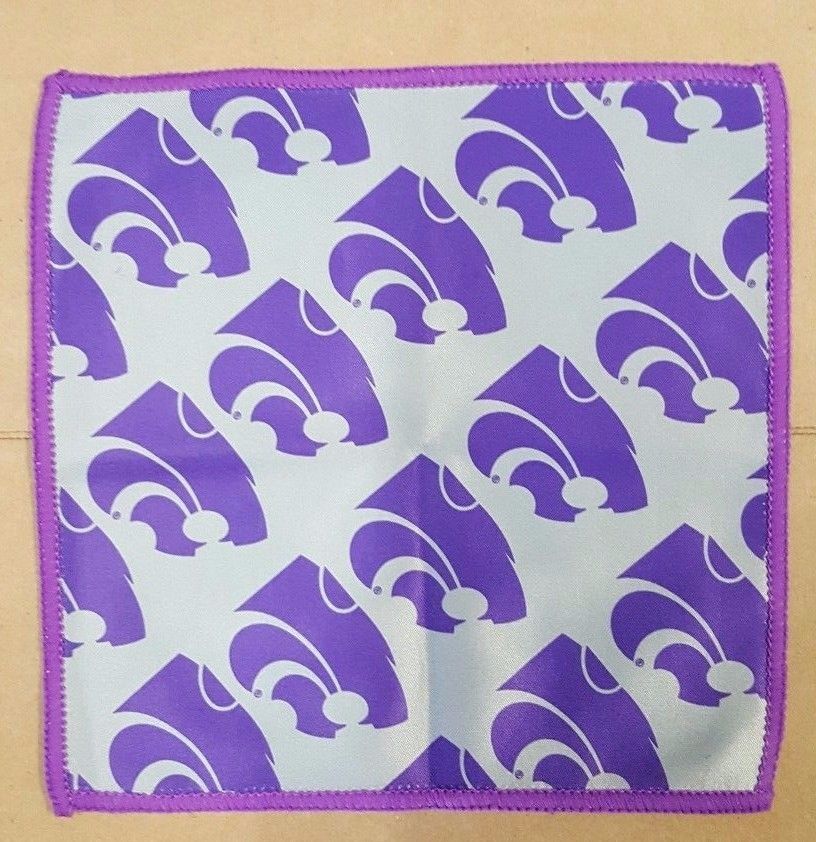 Kansas State High Quality Microfiber & Silk Cleaning Cloth Cell, Glasses, Etc