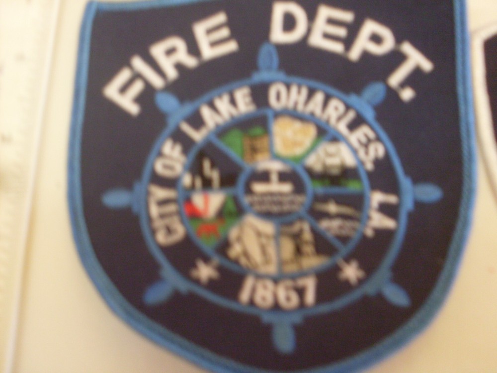 Fire fighter firefighter 9 patch collection patches embroidered for display