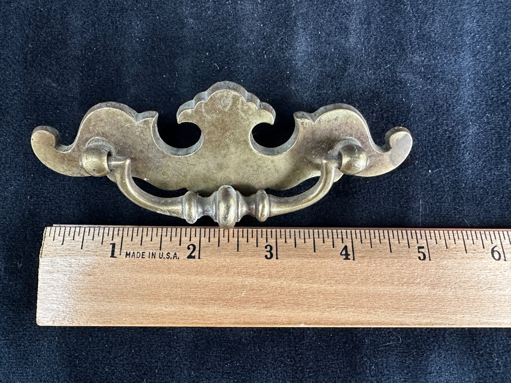 Vintage Hardware Chippendale Bail Drawer Pulls Set of 3 Pulls 4.5" Hardware*