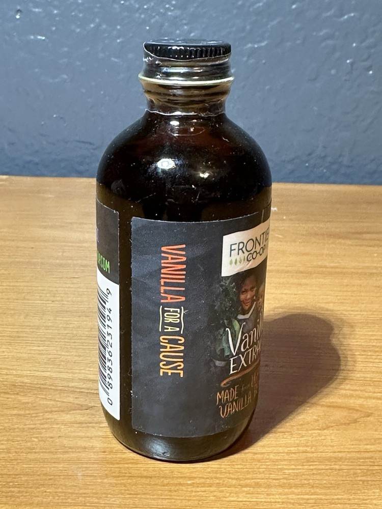 Frontier Co-Op Vanilla Extract From Ugandan Vanilla Beans 4 Fl Oz