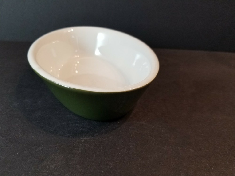 Forest Green by Hall 6" Oval Baker Boston