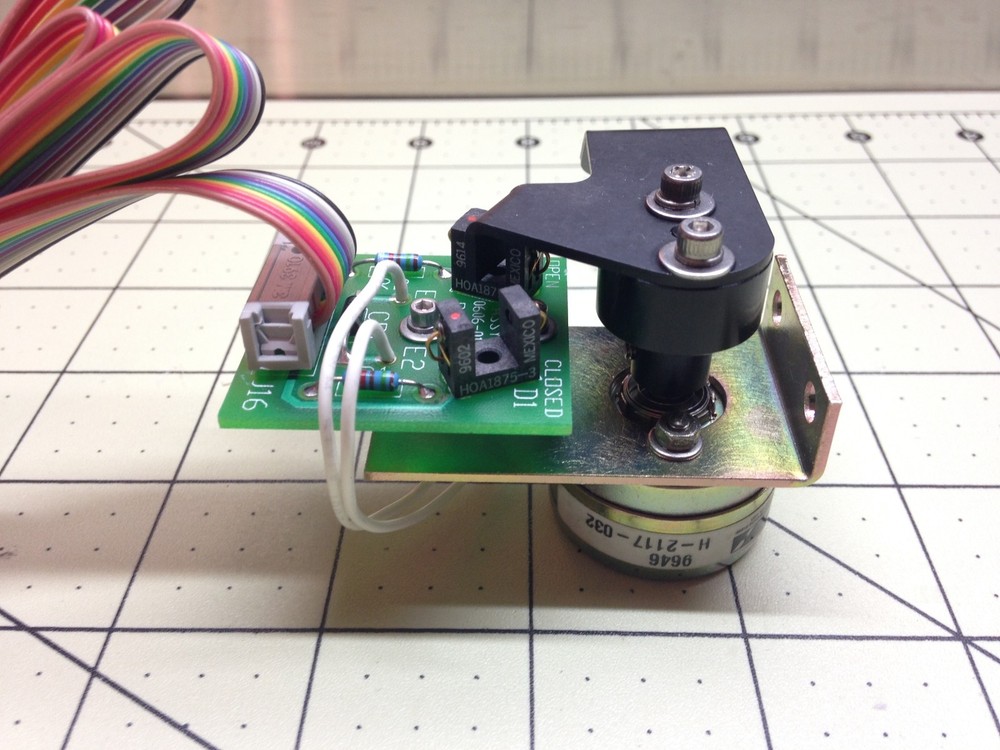 Laser Shutter Sensor Driver Board w/Cable and Rotary Solenoid
