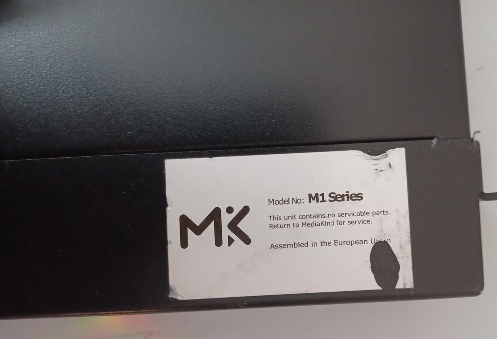 MediaKind MK Advantech Ericsson Tandberg MK RX1 Pro Receiver Decoder 1RU Vega701