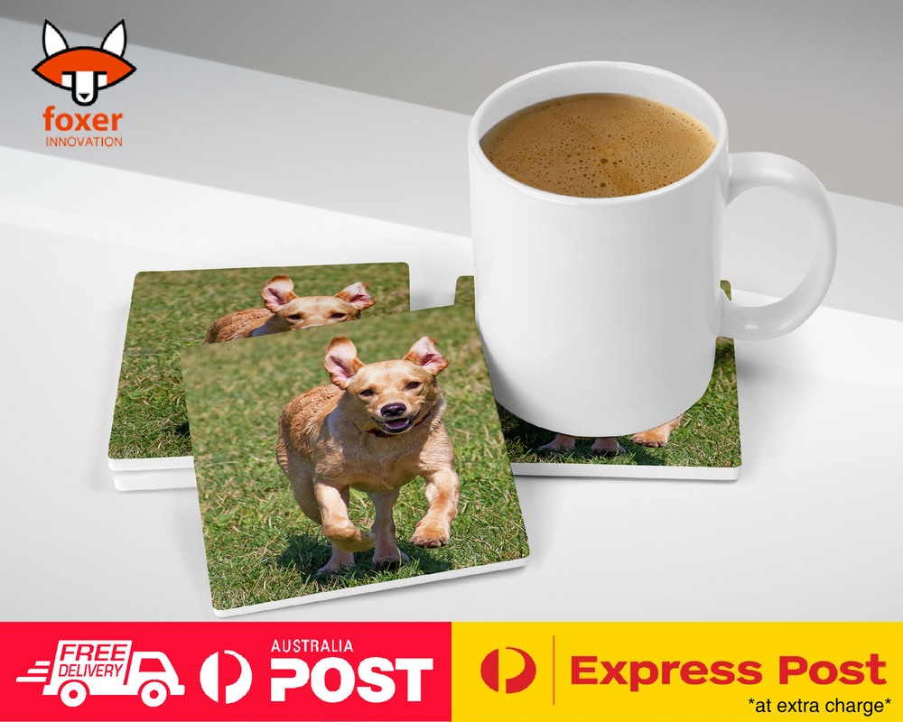 COASTER COFFEE DRINKING MAT|LABRADOR RETRIEVER DOG 12