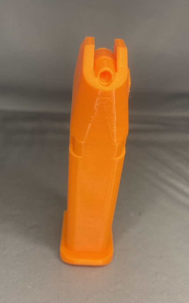 (2 pack) Glock 17 Dummy Magazine - Dry Fire training / practice magazine Orange