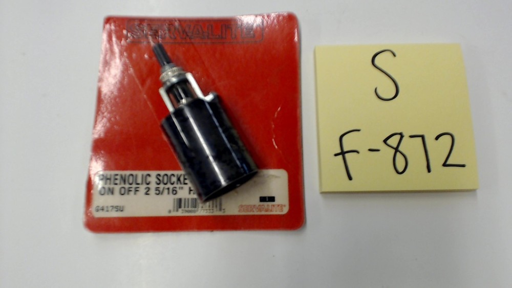 Phenolic Socket On-Off 2 5/16" High