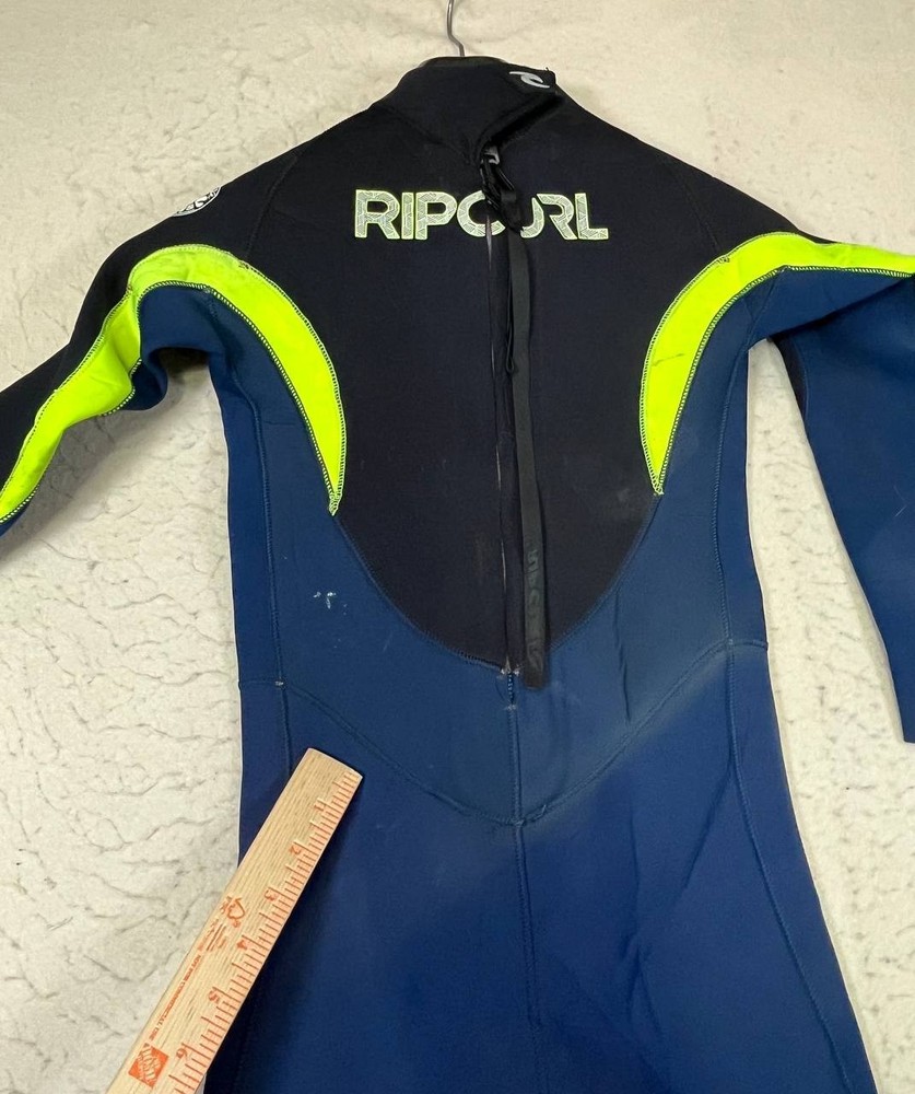 Rip Curl E4 Flashbomb 3:2mm Full Body Flashlining Zip Wetsuit Youth Size 16
