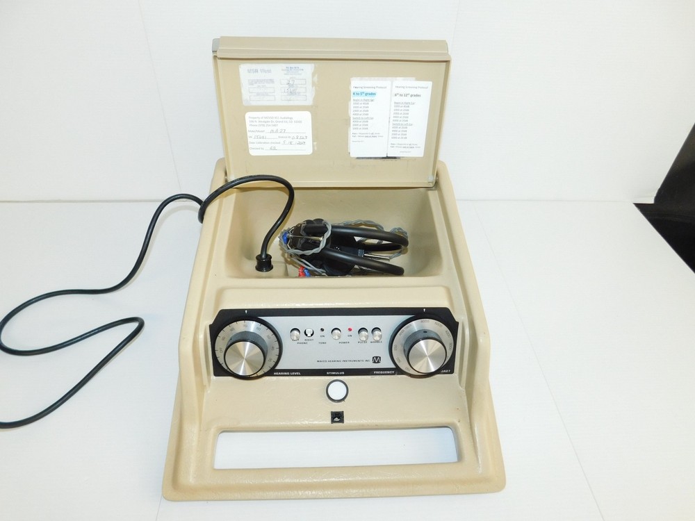 MAICO MODEL MA 27 AUDIOMETER (SBS9)