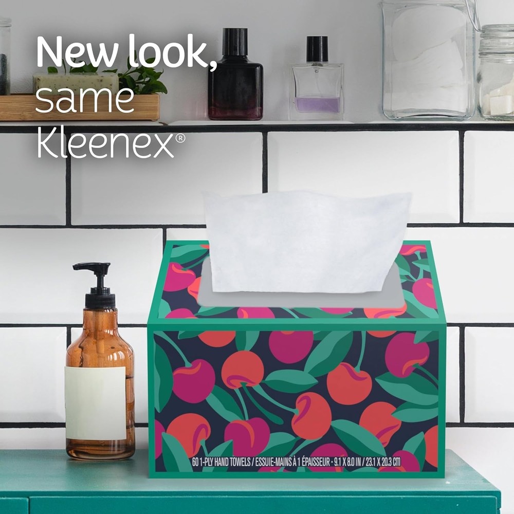 Disposable Paper Hand Towels 6 Boxes 60 Tissues per Box 360 Total Tissues