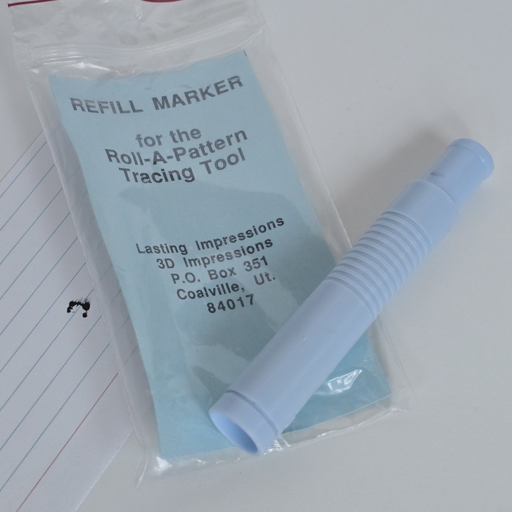 Roll A Pattern Tracing Tool & Refill Vintage Sewing Pattern Tracer