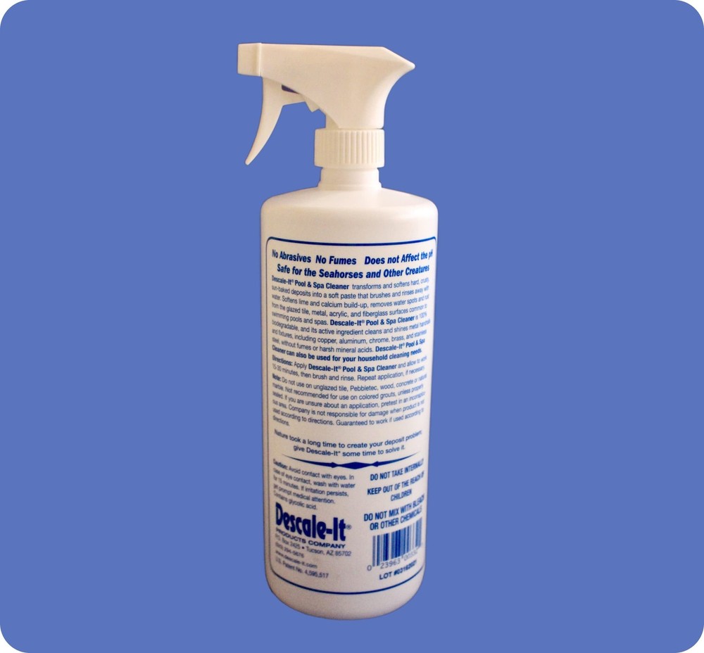 Descale-It Pool & Spa Cleaner 32 Fl Oz