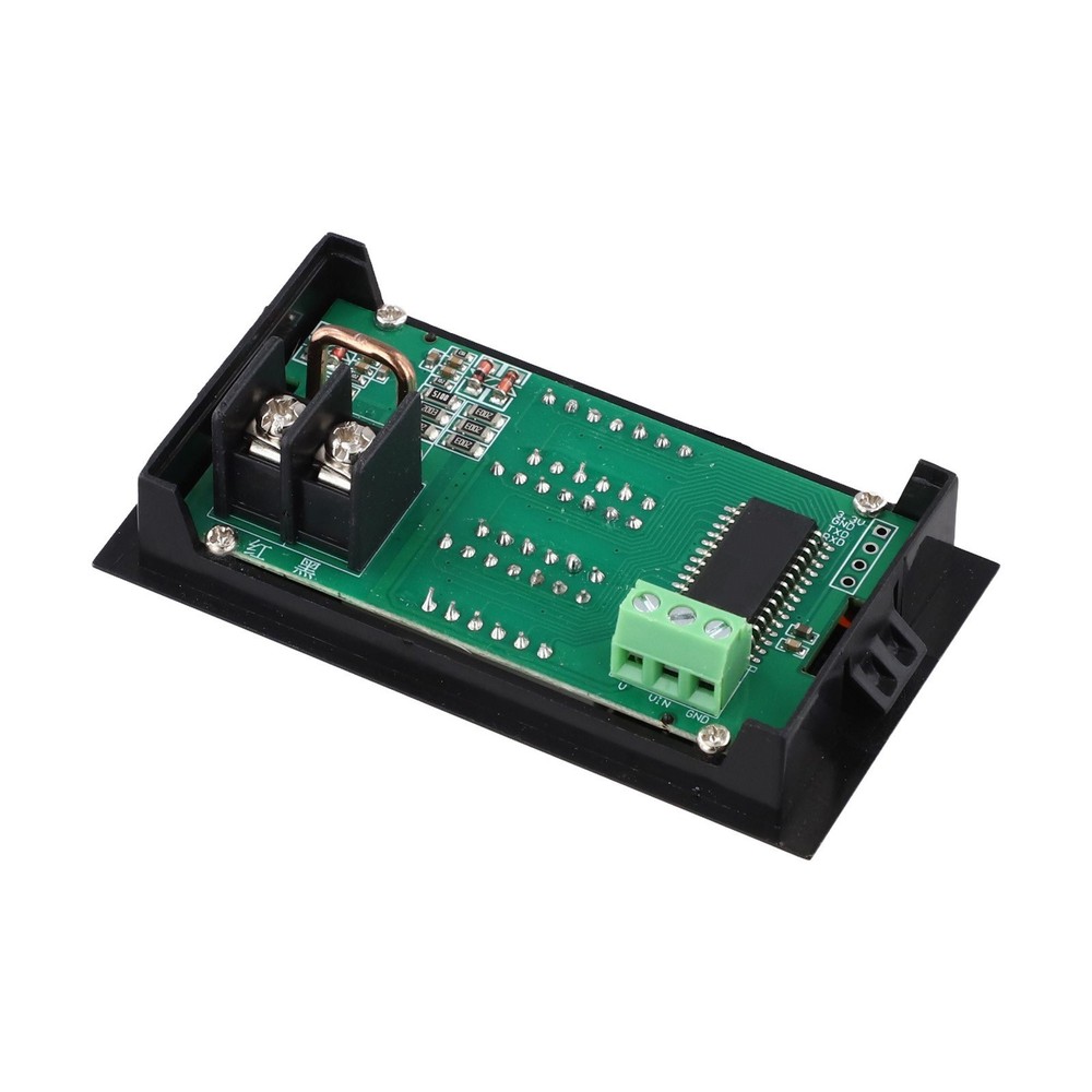 Adjustable DC5 24V Power Meter with Smart Fan for Electronics W