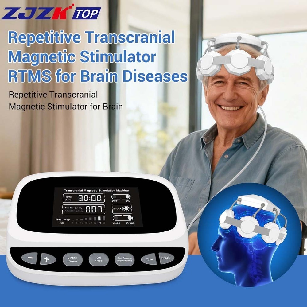 rTMS Transcranial Magnetic Stimulation for Depression Brain Mental Wellness