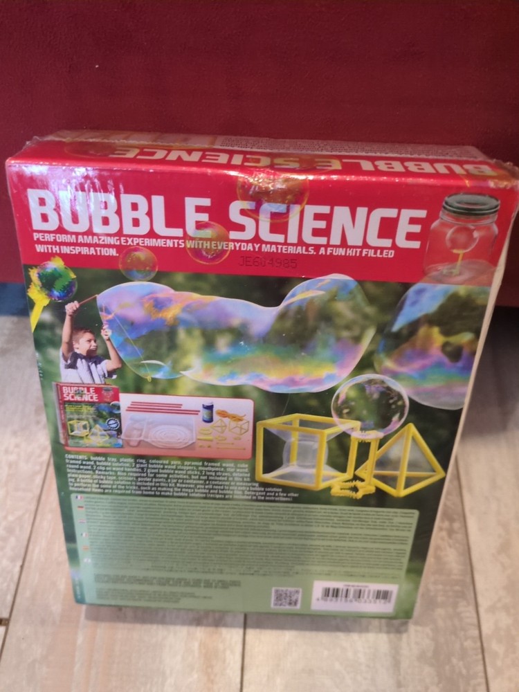 BUBBLE SCIENCE KIT 4M Kidz Labs Educational Sealed