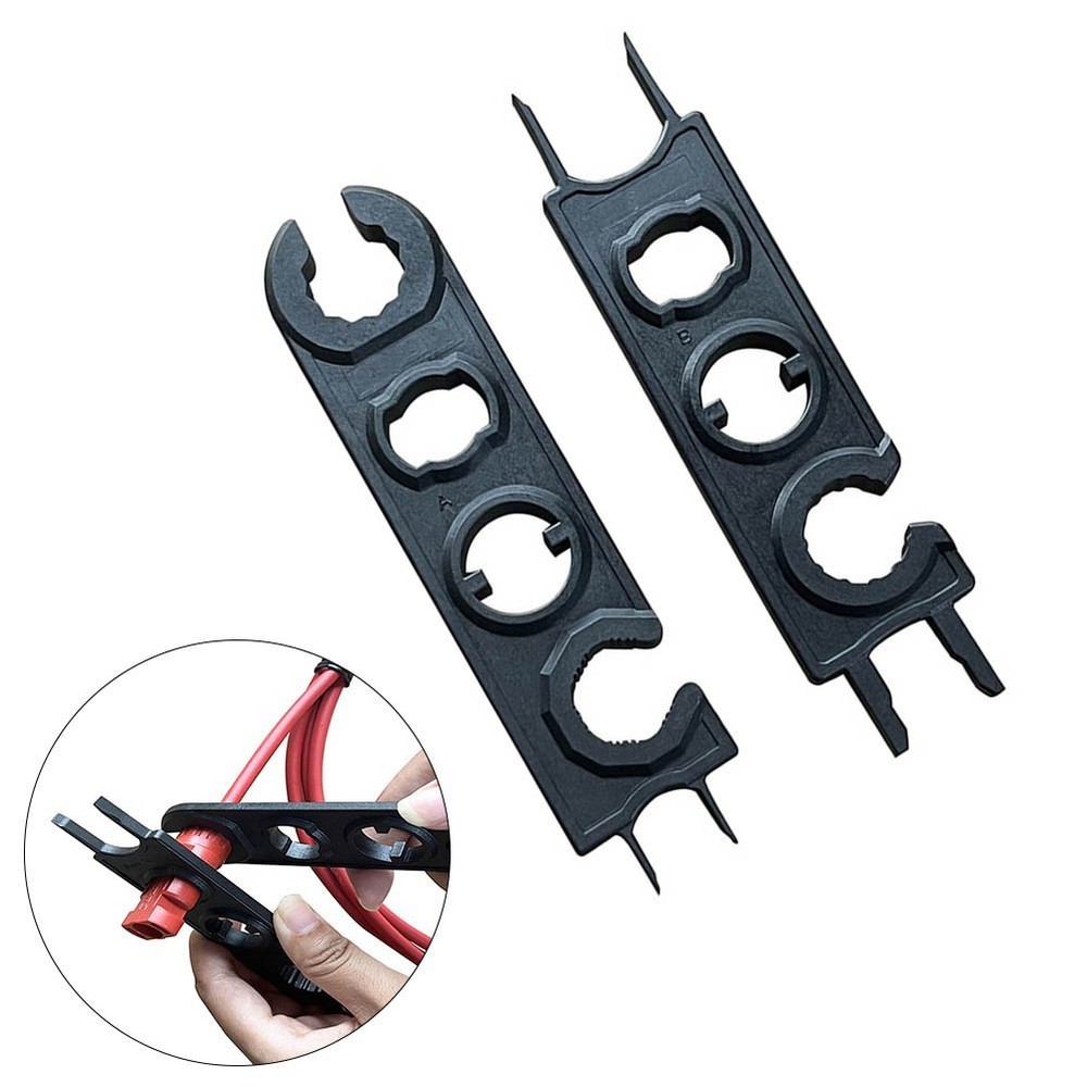 Sleek Design 2pcs Solar Connector Wrenches for Enhanced User Experience
