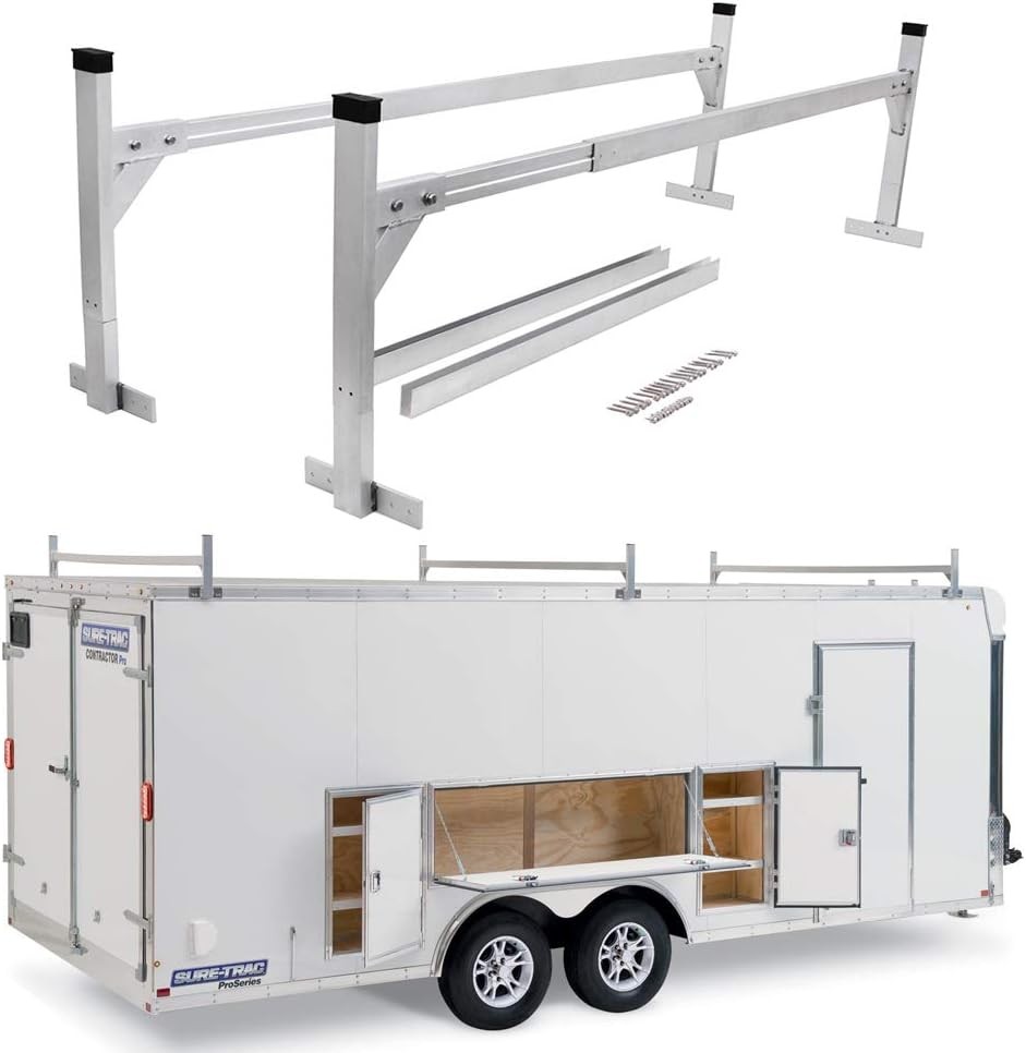 Trailer Ladder Rack Adjustable 4-8.5 Ft