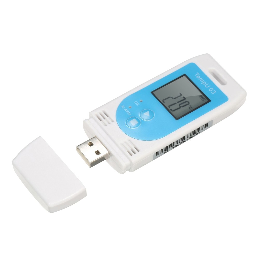 KKmoon USB Temperature Humidity Data Logger Reusable RH TEMP Datalogger Q8D0