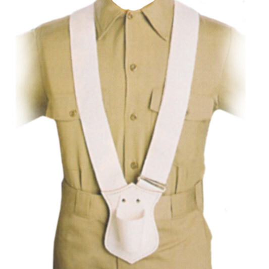 Parade Single Flag Carrier White Web - 1901