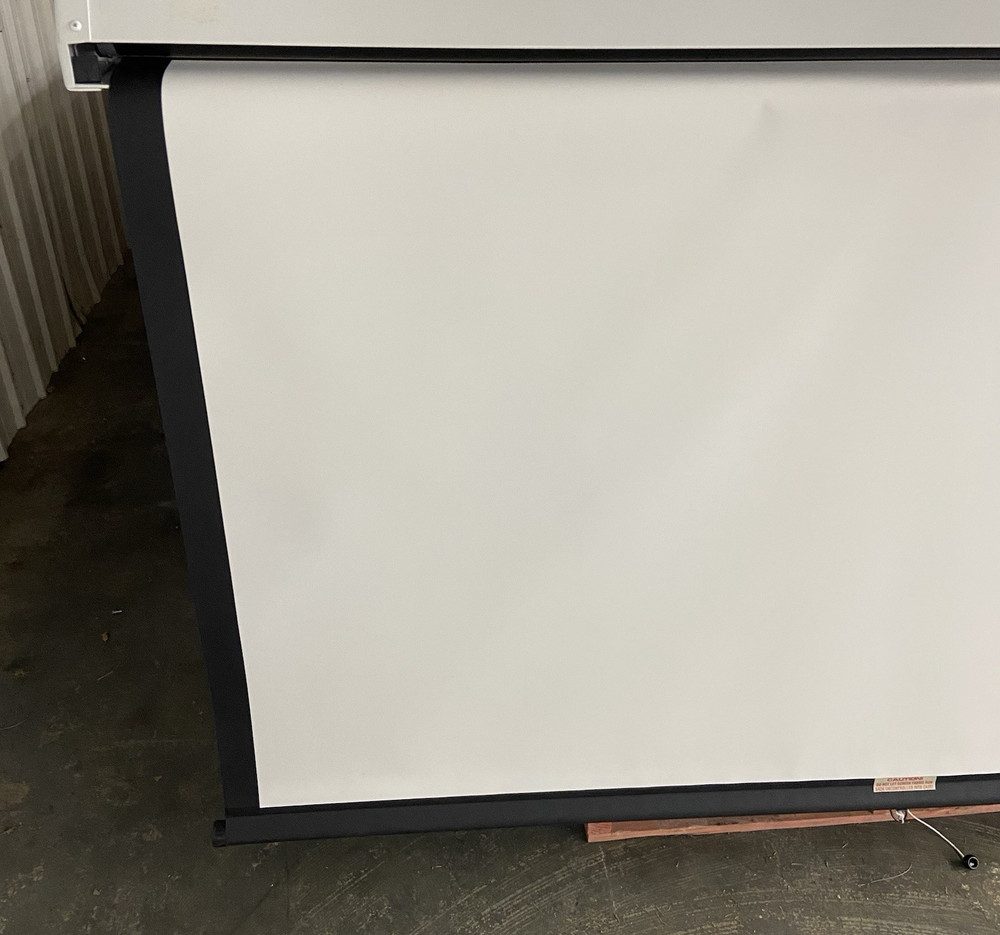 Da-Lite Model C Manual Projection Screen 96" 16:10 - Tensioner Broken