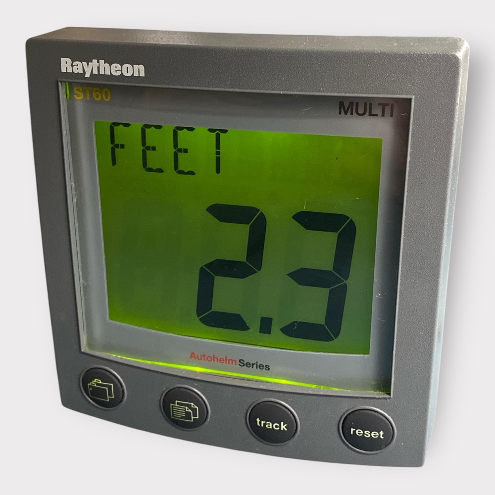 Raytheon ST60 Multi Instrument Display w/ Accessories - A22003 - Tested