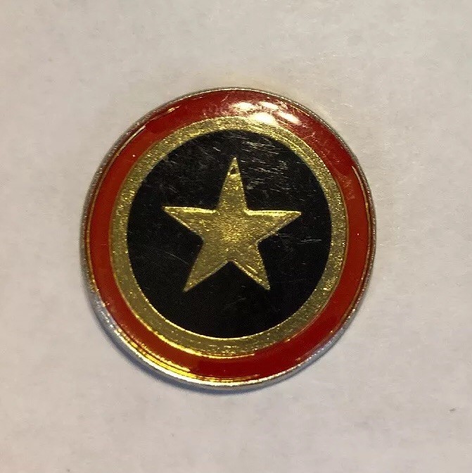 Vintage 9th Support Command Hat Lapel Pin M218