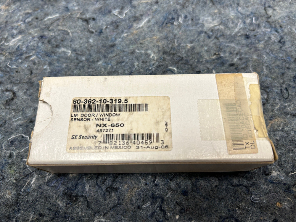 GE Security/Interlogix NX-650 Wireless Door/Window Sensor w/External Input
