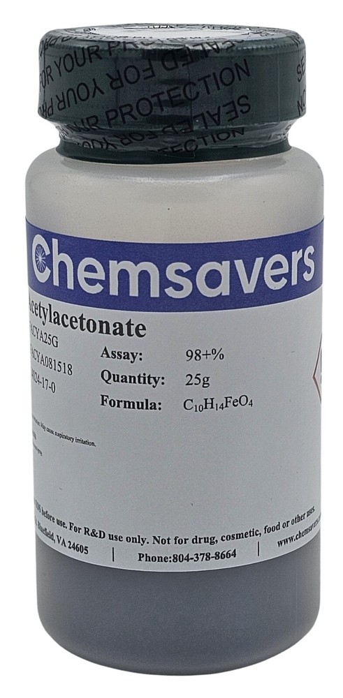 Ferrous Acetylacetonate, 98+%, 25g