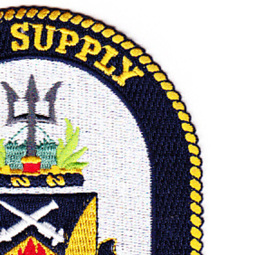 USS Supply AOE 6 Fast Combat Support Ship Patch
