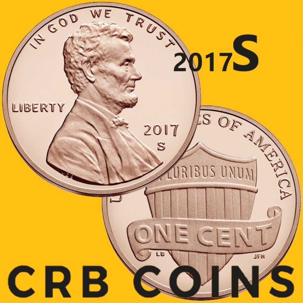 2017-S Proof "Lincoln Shield Cent" - Penny - (PR) KM#468 -LP17S