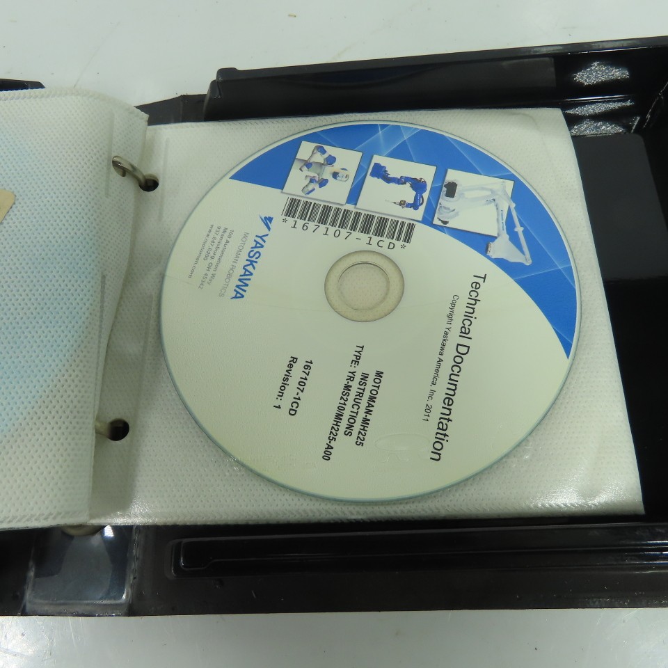 Yaskawa 165838-1CD DX200 Motoman Robotics Technical Documentation 10-Disc Set