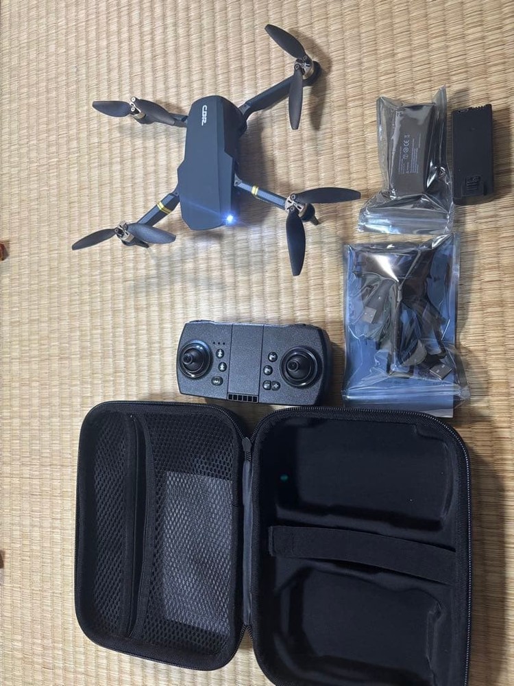 Cgr Drone Black With Led Light Rc Quadcopter Ready-to-fly Beginner-friendly Fun
