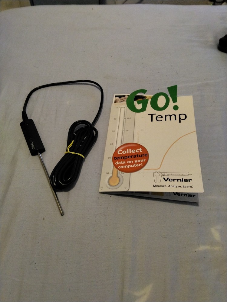Vernier Go! Temp USB Temperature Sensor Temperature Data Logger