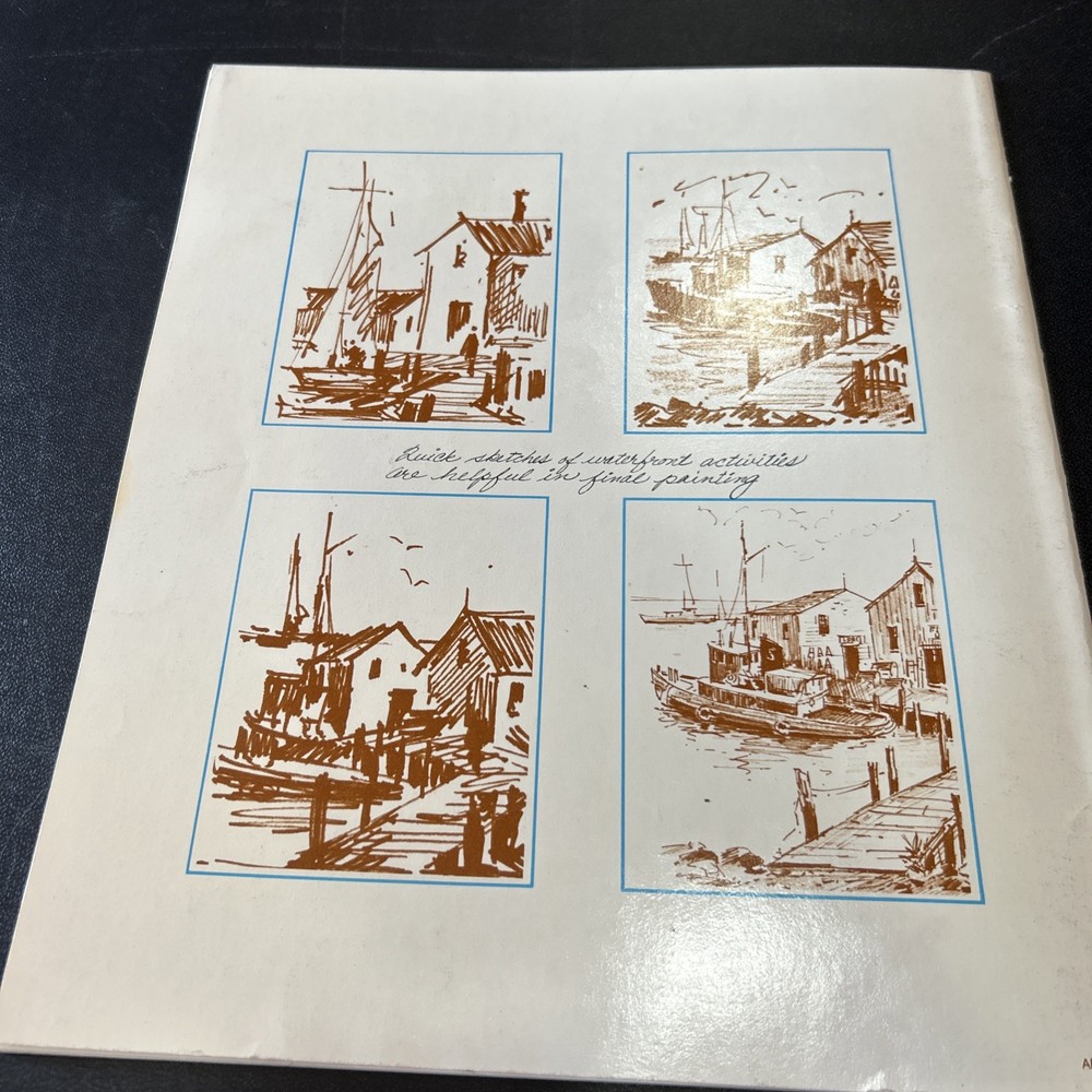 Skylight Studio Art Instruction Book KEYS TO seascapes Step By Step Drawing