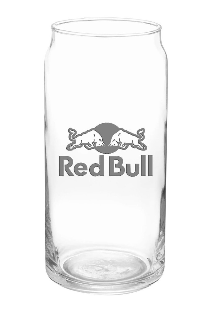 Red Bull Energy Drink Glass