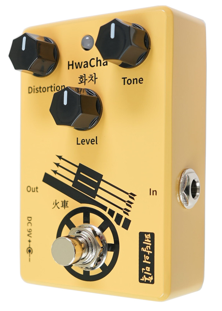 Hwacha Distortion effects pedal (Pedal Mob Korea, 페달의 민족)