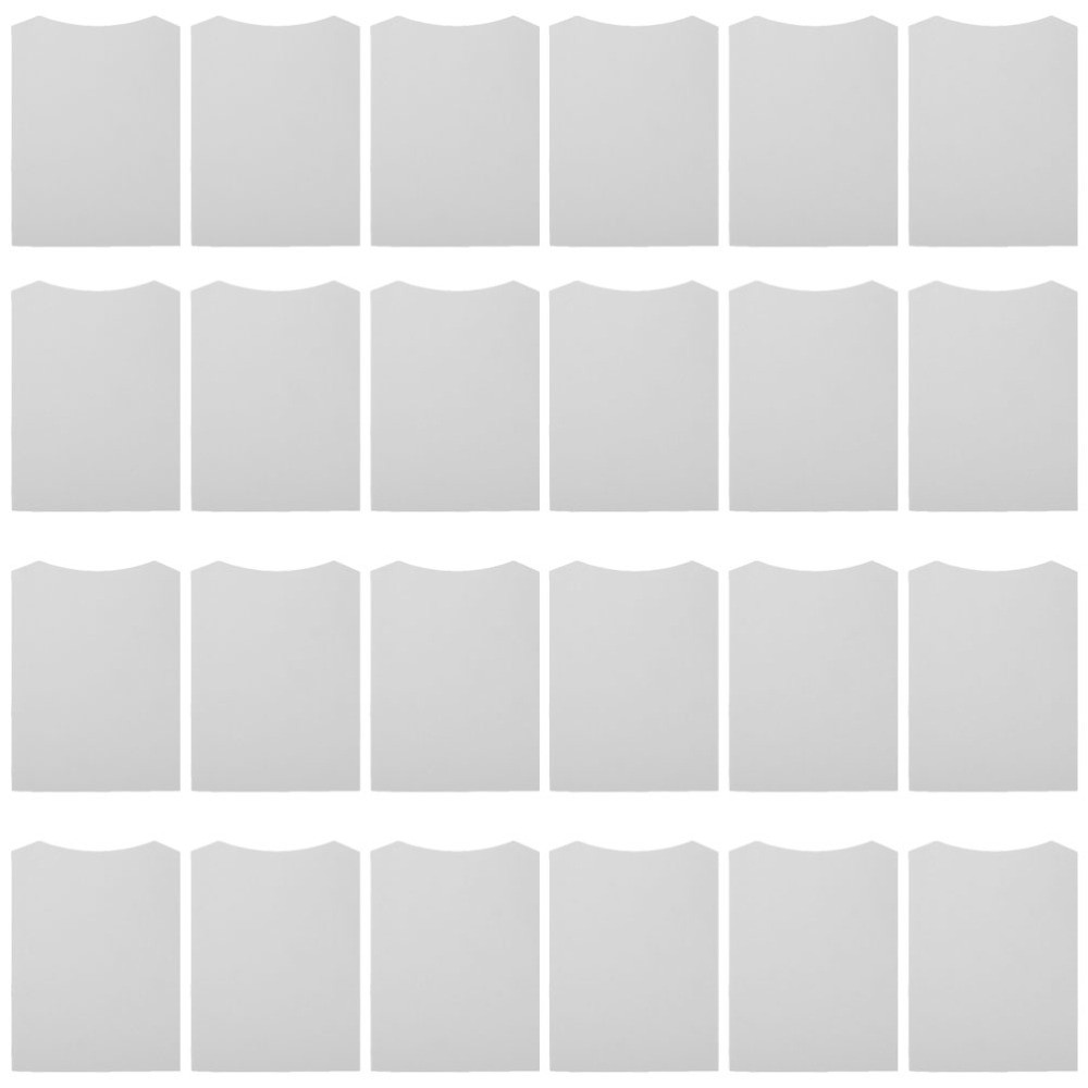 100 PCS Cardboard Shirt Insert Folding Forms Shirts Backing Inserts