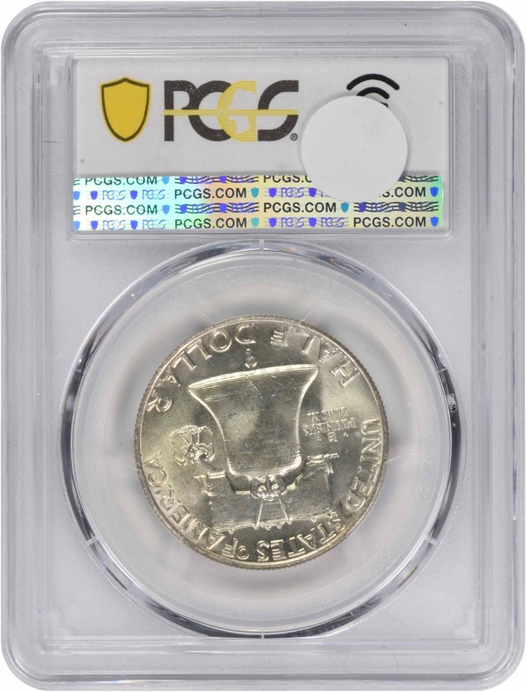 1959 Franklin Silver Half Dollar MS65FBL PCGS