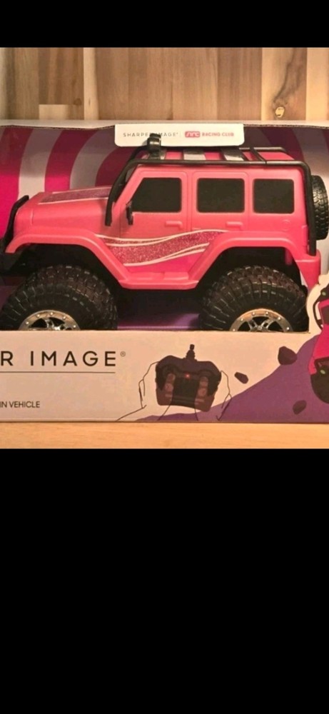 Sharper Image Remote Control Trail Pixie All-Terrain Vehicle Pink Wireless New