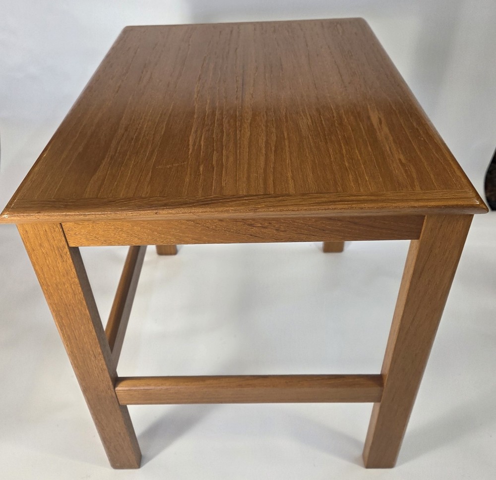 Vintage 1970s Danish teak large nesting Table