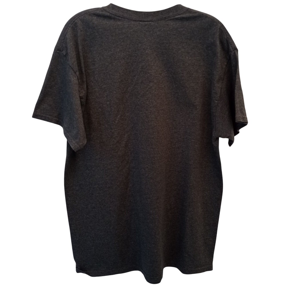 Thrasher heathered charcol gray flame tee