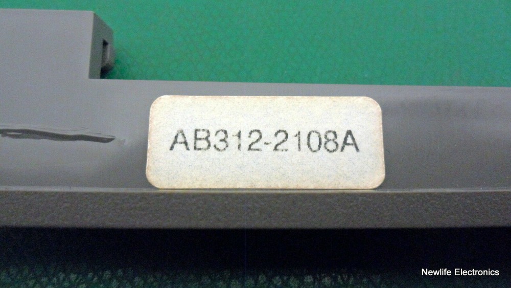 HP AB312-2108A Labeled Nameplate for rx7640