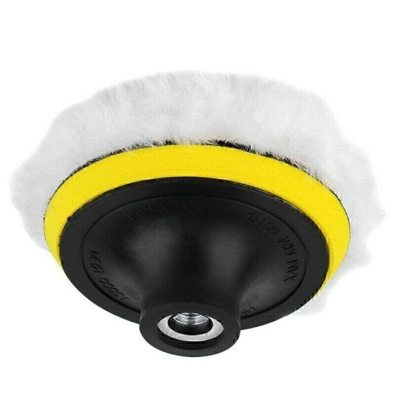 Sponge Buffing Pads w/ M10 Thread Drill Adapter for Car Buffer Polisher Sanding