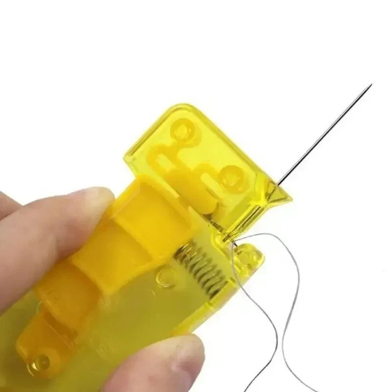 Elderly Use Automatic Easy Sewing Needle Device Threader Thread Guide Tool New..