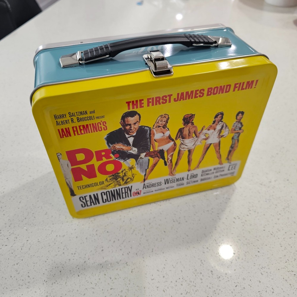 James Bond 007 - Dr. No - Tin Tote - Full Sized Lunchbox