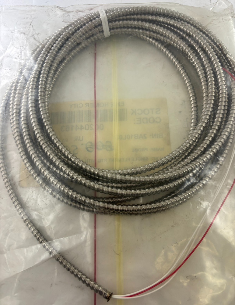 Single Element RTD Sensor – Armored Temperature Probe / Industrial