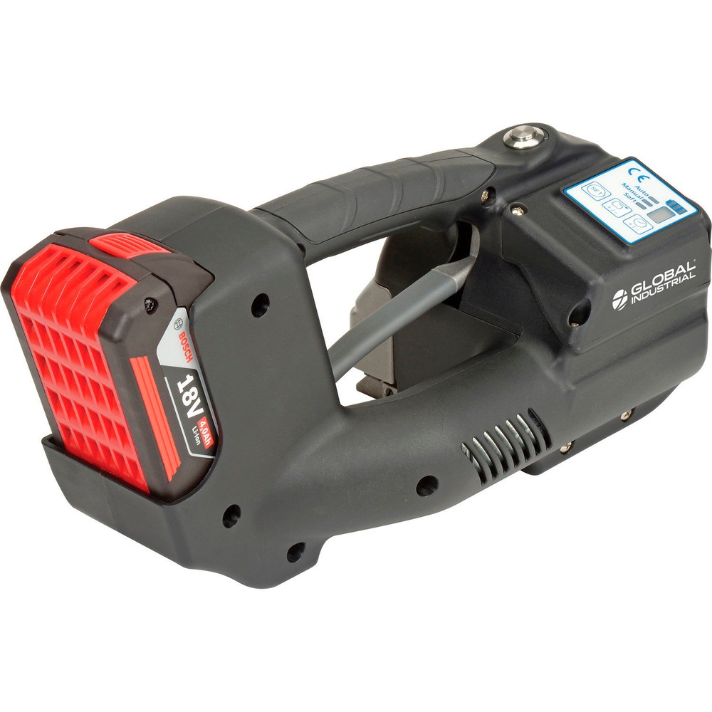 Global Industrial Battery Operated Polyester Strapping Tool For 5/8" Strap Width