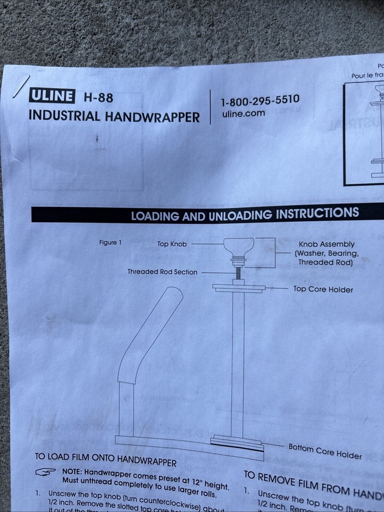 Uline Hand wrapper