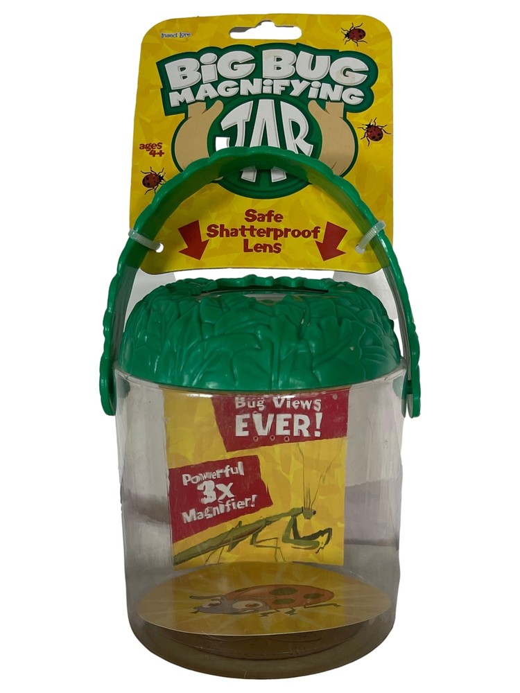Insect Lore Big Bug Magnifying Jar with 3X Magnifier Lid