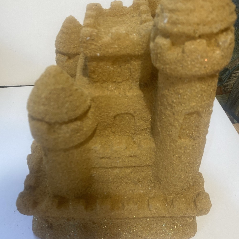 Sandcastle Nightlight Battery Operated Sand Light Timer Lighted
