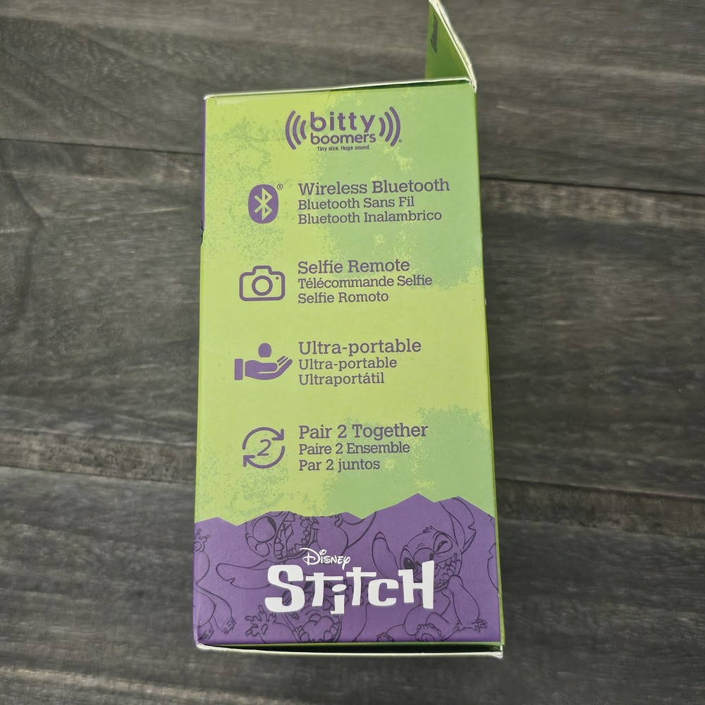 Disney Stitch Bitty Boomers Bluetooth Speaker